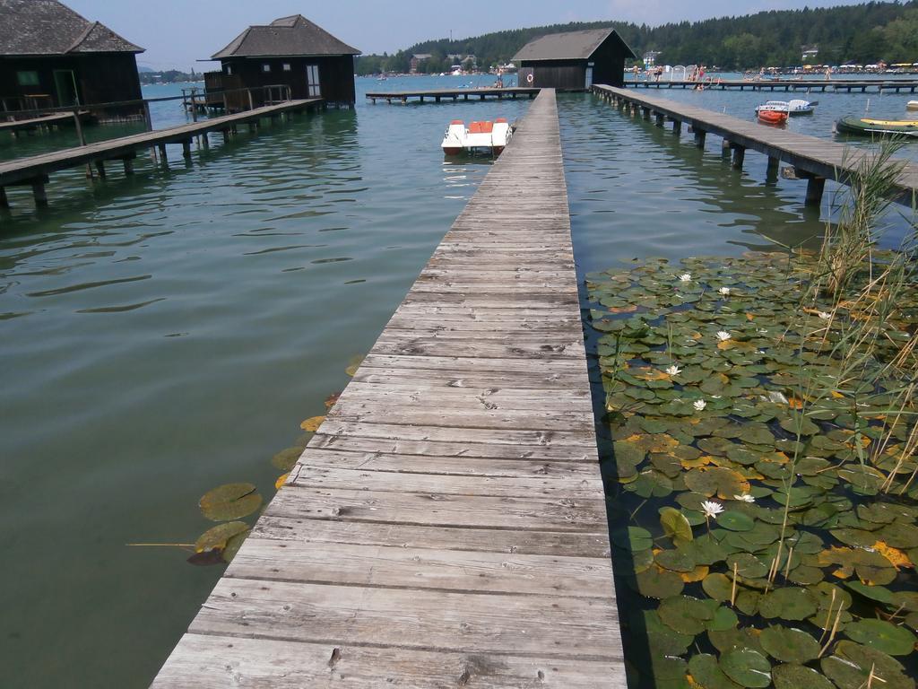 Ferienpension Garni Hubert Rigelnik Sankt Kanzian am Klopeiner See Exterior foto