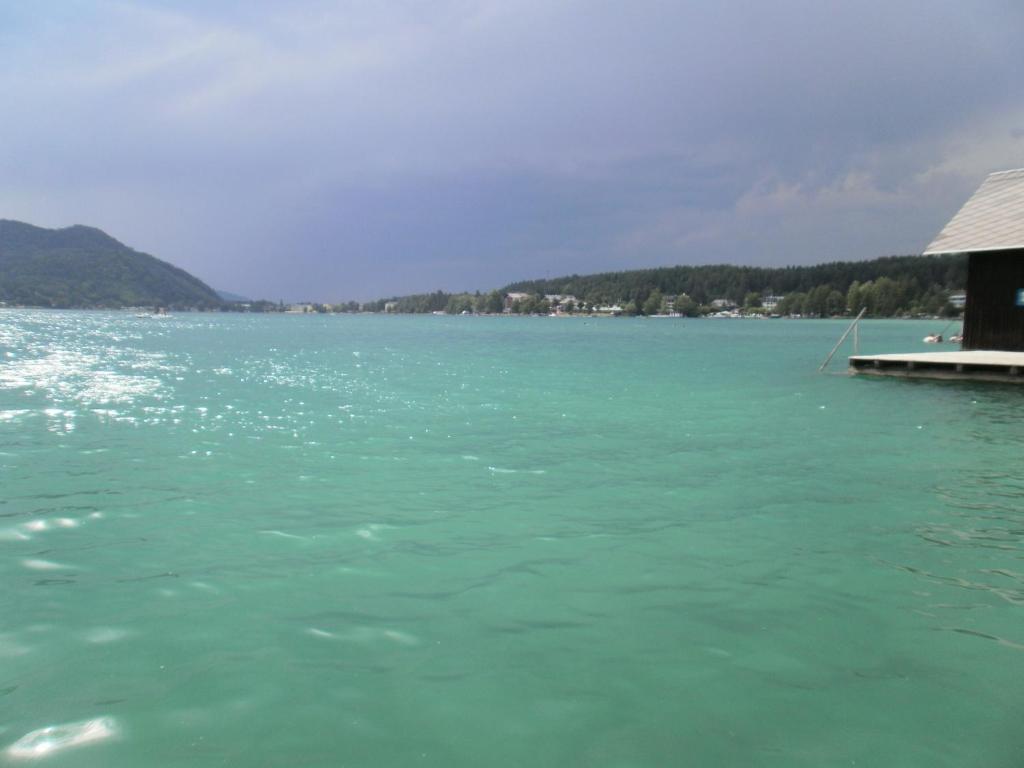 Ferienpension Garni Hubert Rigelnik Sankt Kanzian am Klopeiner See Exterior foto