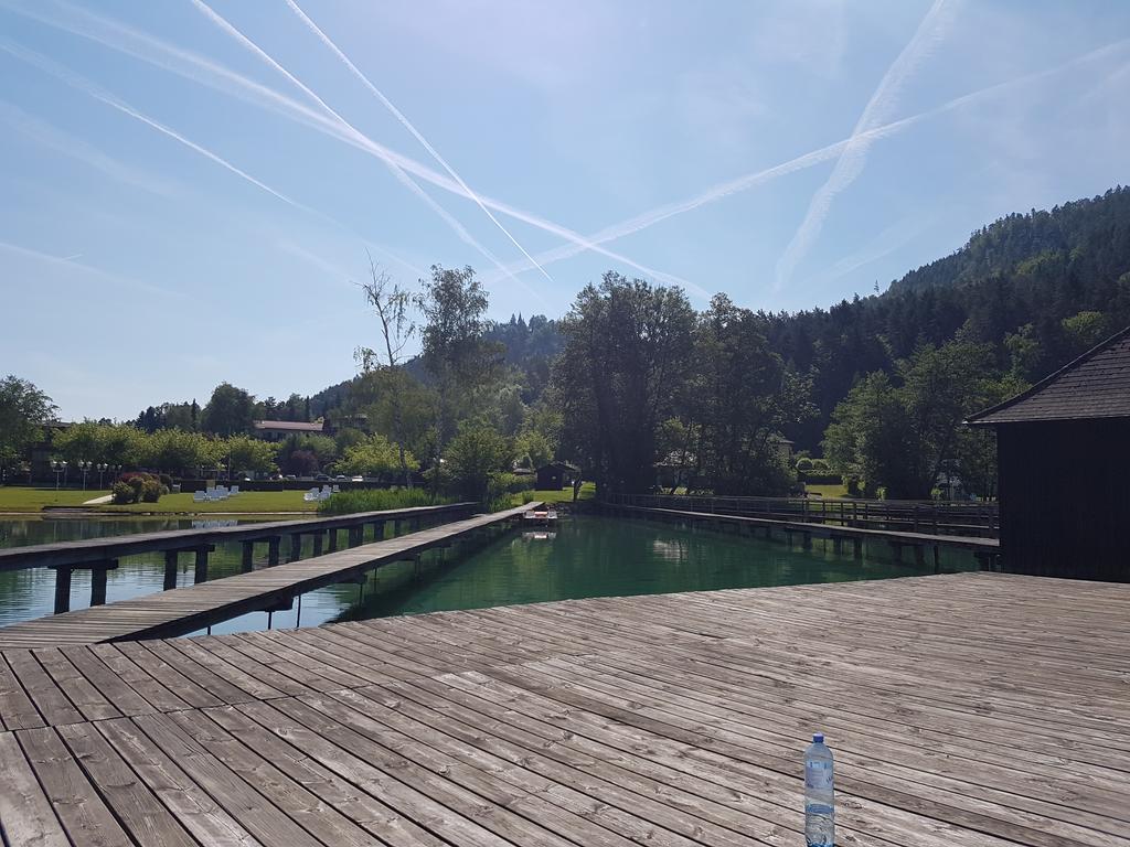 Ferienpension Garni Hubert Rigelnik Sankt Kanzian am Klopeiner See Exterior foto