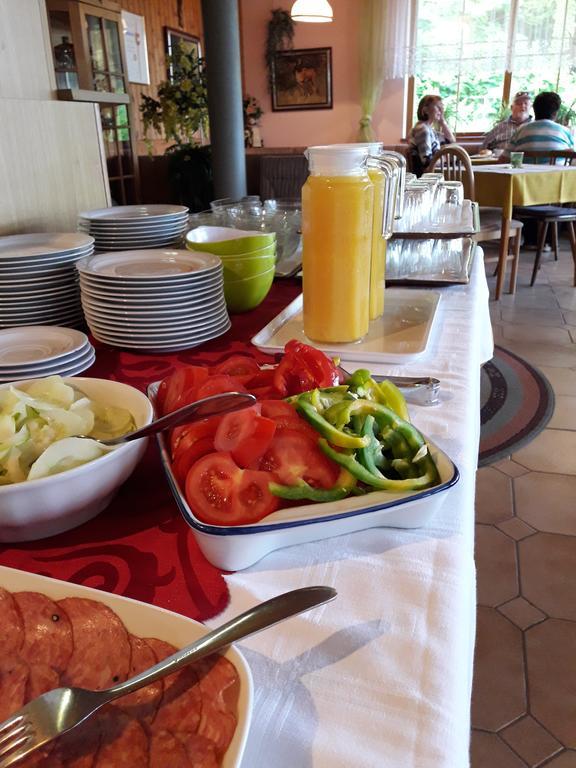 Ferienpension Garni Hubert Rigelnik Sankt Kanzian am Klopeiner See Exterior foto